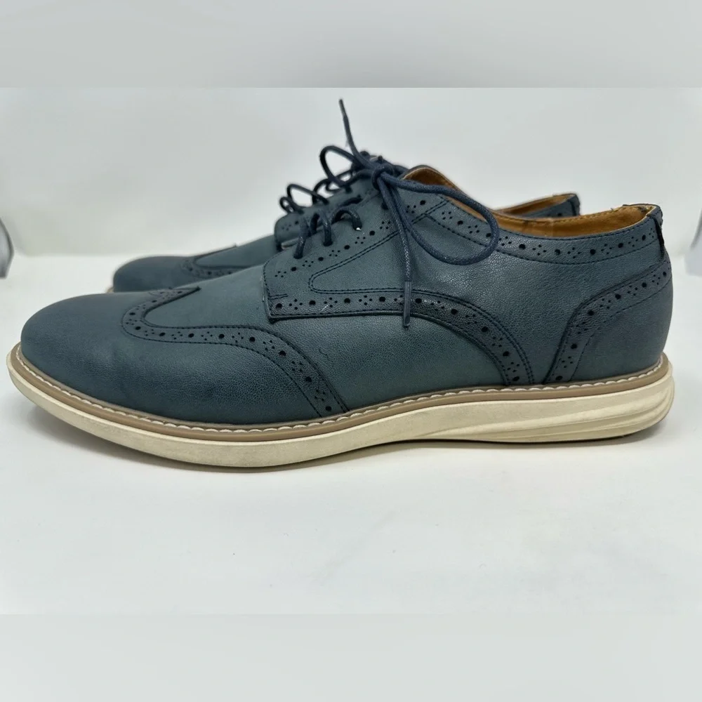 Nautica‎ Wingdeck Oxford Shoe Lace Up Blue Men's 13